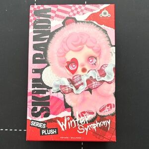 Skull Panda Winter Symphony Popmart Vinyl Plush Toy